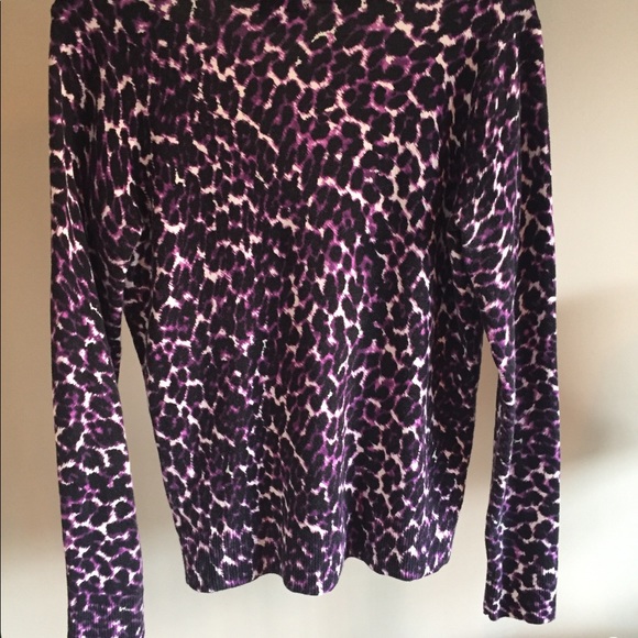 Merona Leopard print -Cardigan sweater - Picture 2 of 6